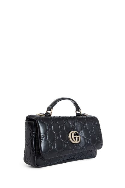 GUCCI WOMAN BLACK TOP HANDLE BAGS