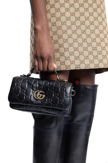 GUCCI WOMAN BLACK TOP HANDLE BAGS