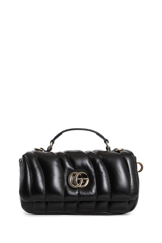 GUCCI WOMAN BLACK TOP HANDLE BAGS