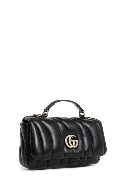 GUCCI WOMAN BLACK TOP HANDLE BAGS