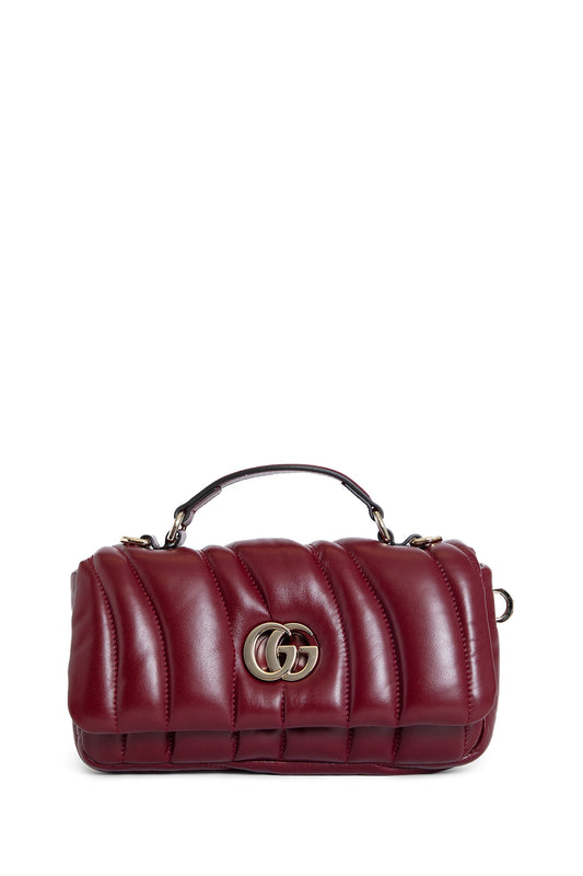 GUCCI WOMAN RED TOP HANDLE BAGS