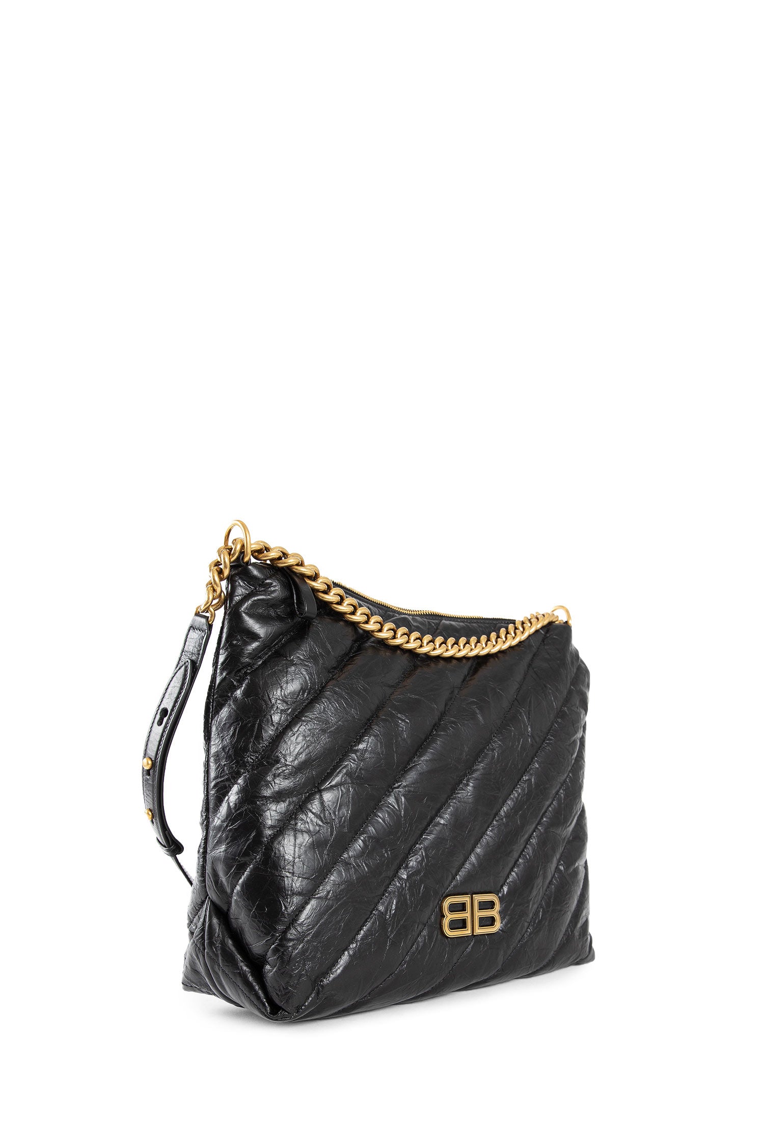 BALENCIAGA WOMAN BLACK SHOULDER BAGS