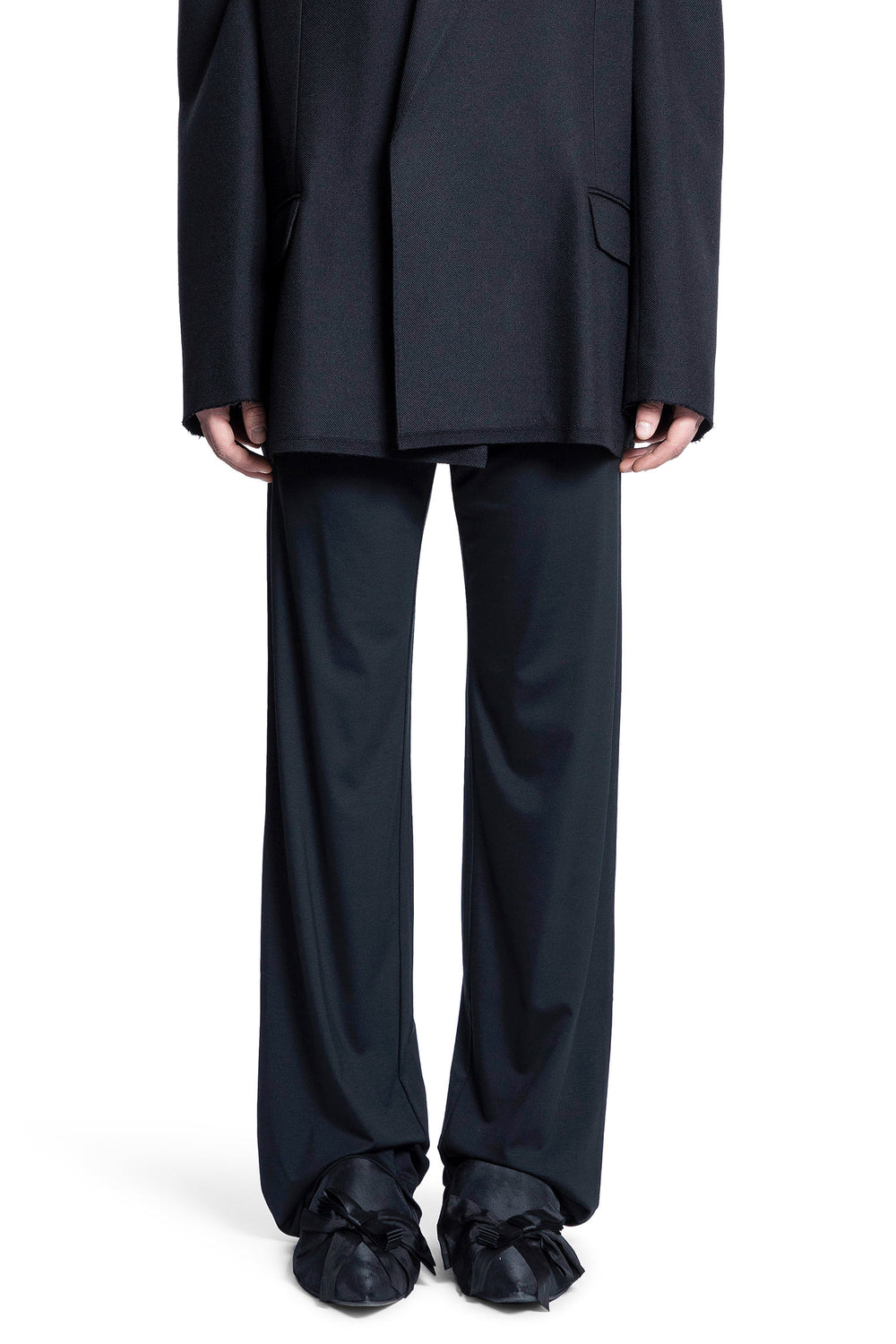 BALENCIAGA MAN BLACK TROUSERS