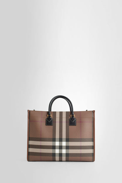 BURBERRY WOMAN BROWN TOTE BAGS