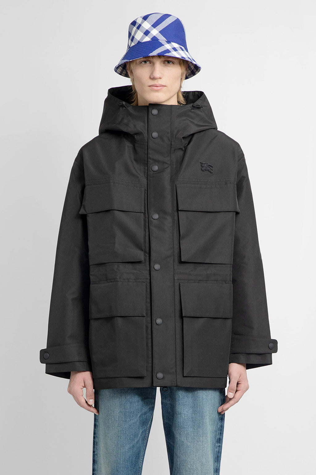 BURBERRY MAN BLACK JACKETS - BURBERRY - JACKETS | Antonioli