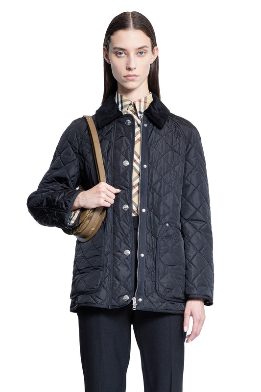 BURBERRY WOMAN BLACK JACKETS