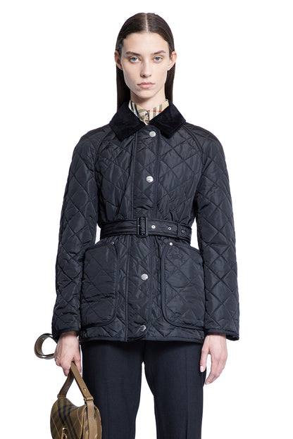 Antonioli BURBERRY WOMAN BLACK JACKETS