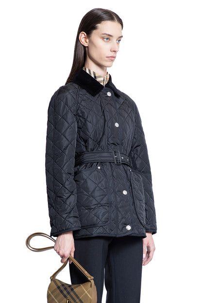 BURBERRY WOMAN BLACK JACKETS