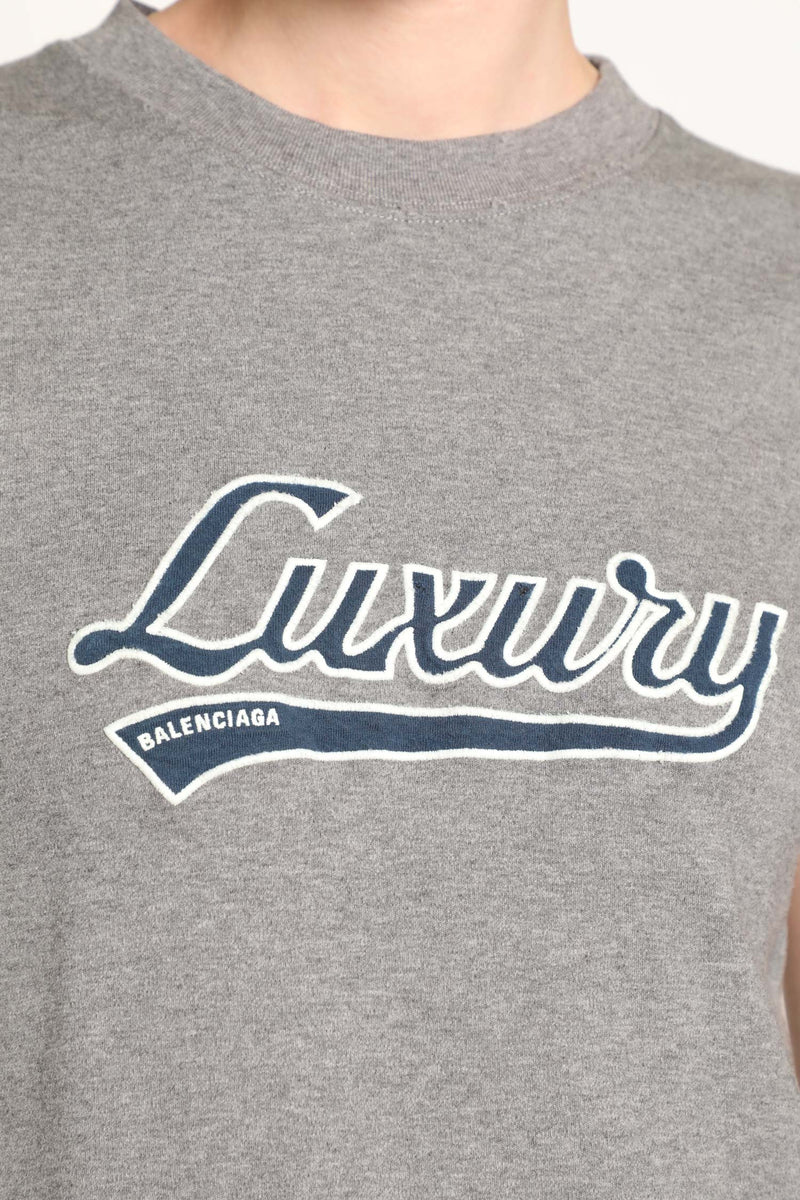 Luxury Script Shrunk T-Shirt - Antonioli.eu