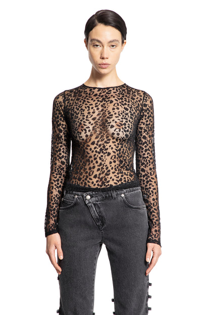 Antonioli ALEXANDER MCQUEEN WOMAN BLACK TOPS