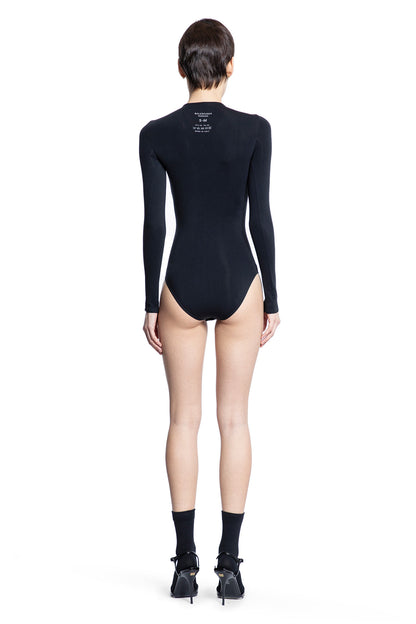 BALENCIAGA WOMAN BLACK BODYSUITS