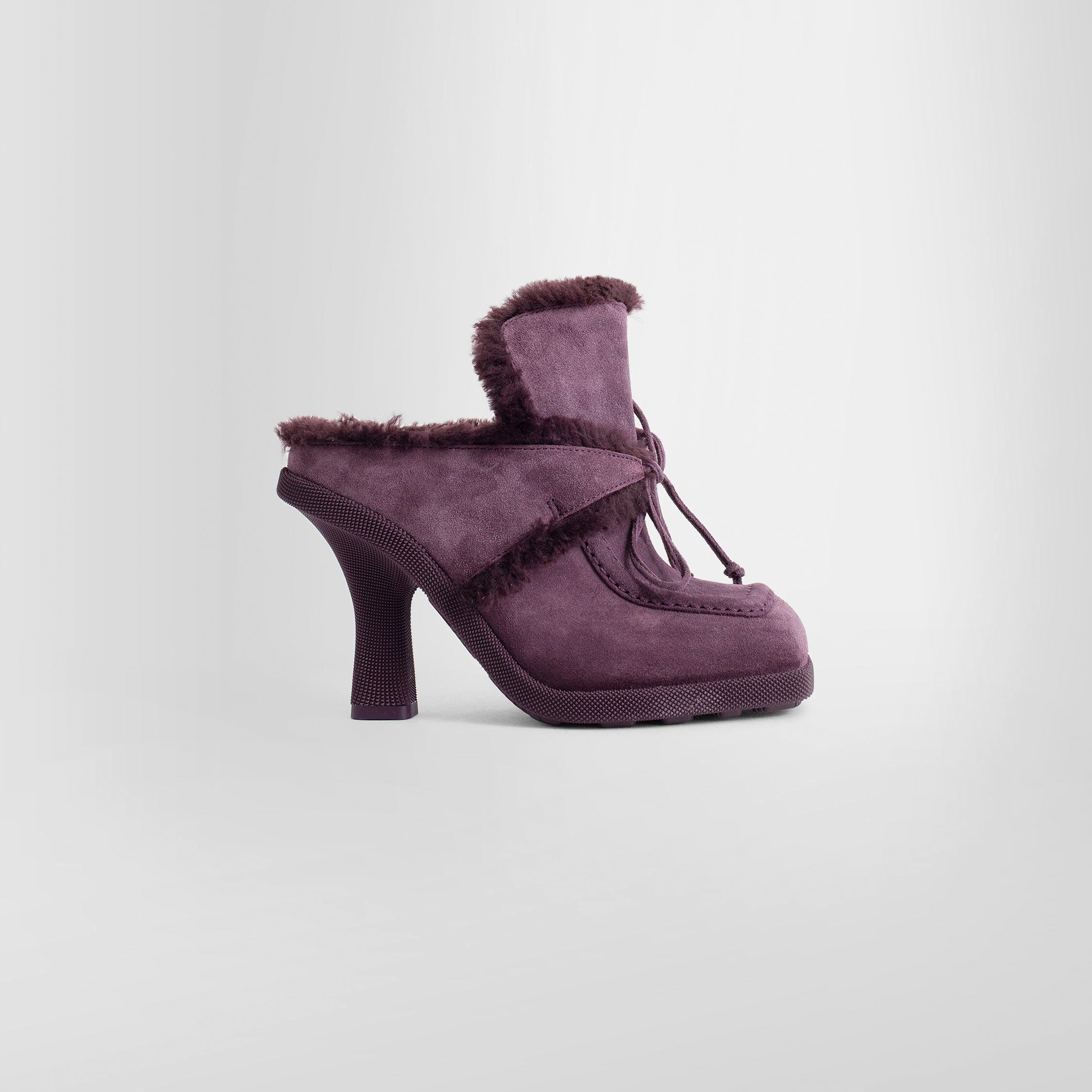 Burberry boots cheap womens purple