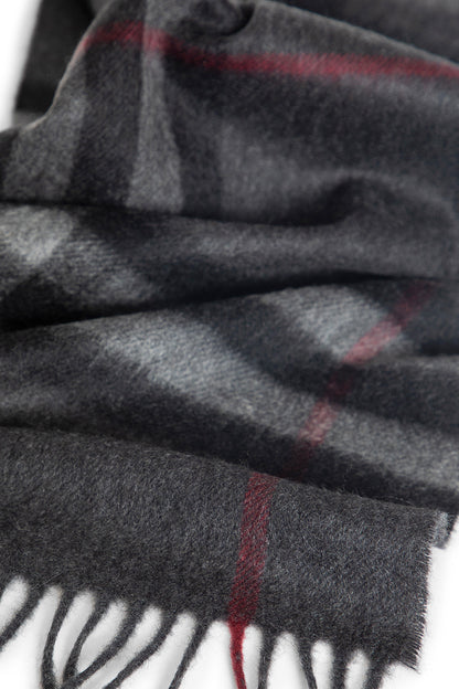 BURBERRY UNISEX GREY SCARVES