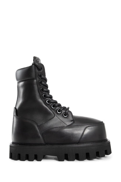 ALEXANDER MCQUEEN MAN BLACK BOOTS