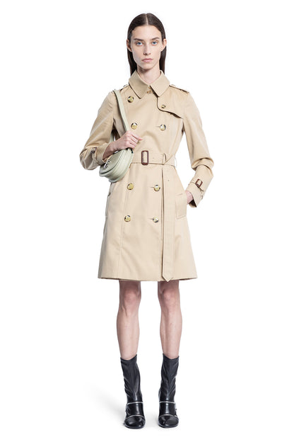 BURBERRY WOMAN BEIGE COATS