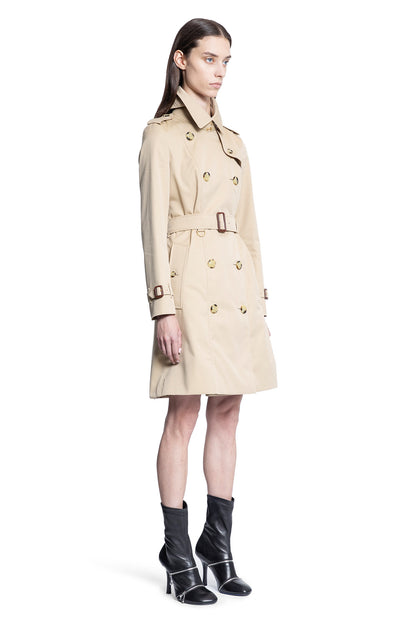 BURBERRY WOMAN BEIGE COATS