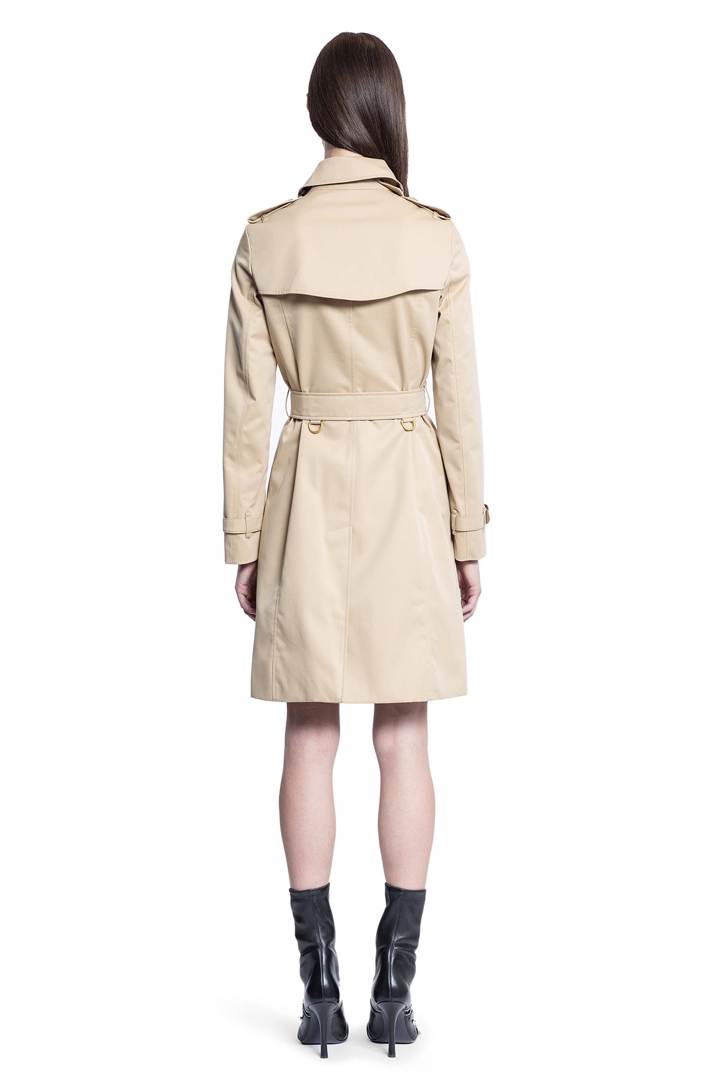 BURBERRY WOMAN BEIGE COATS