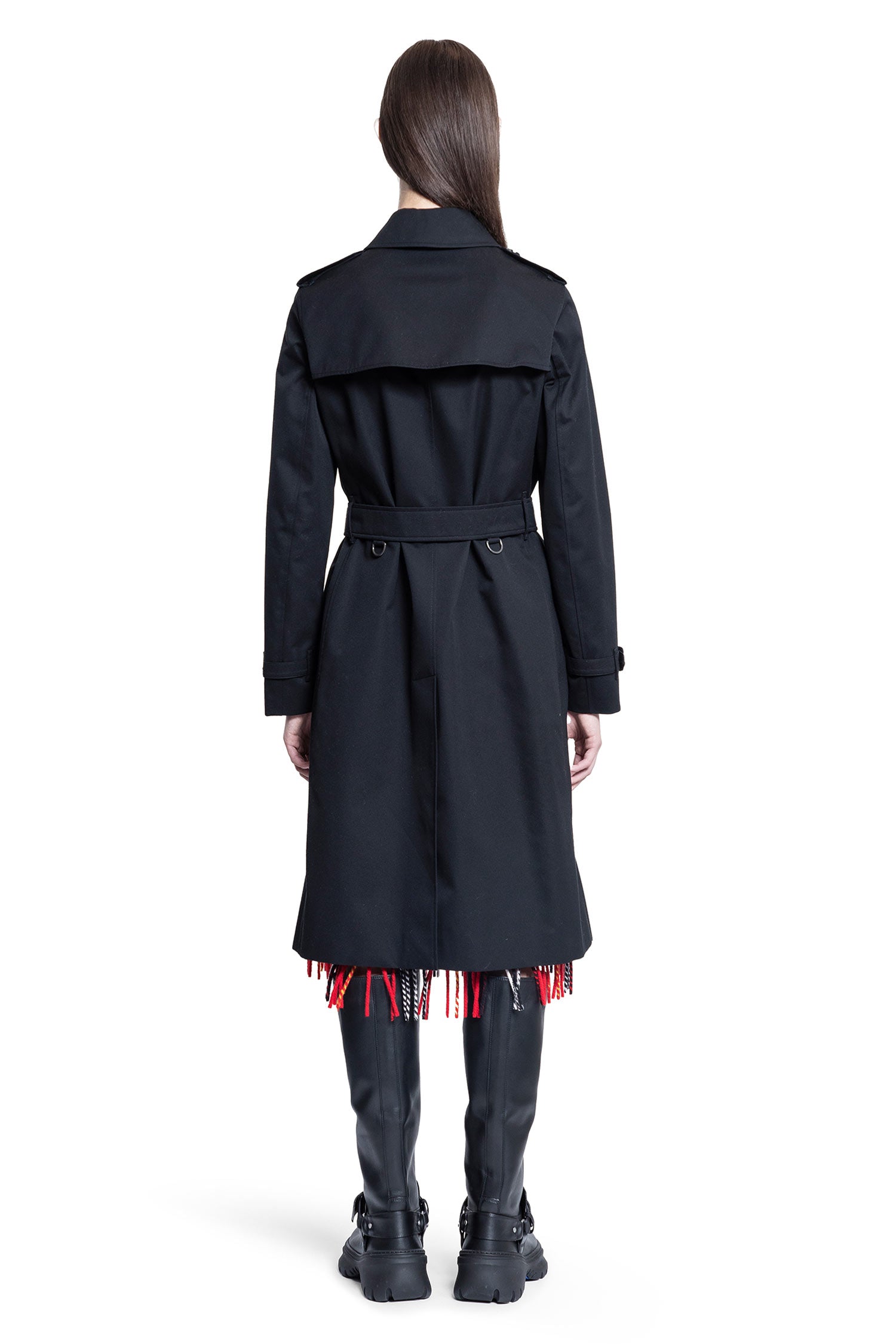 BURBERRY WOMAN BLACK COATS