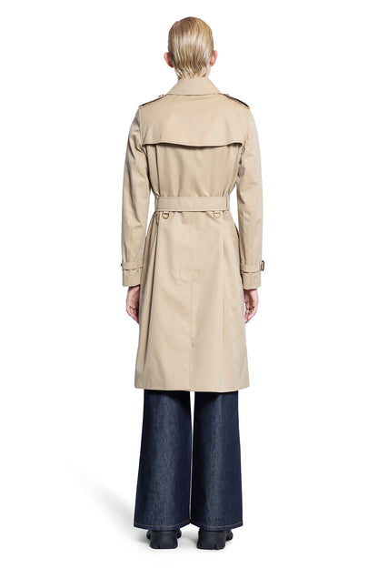 BURBERRY WOMAN BEIGE COATS