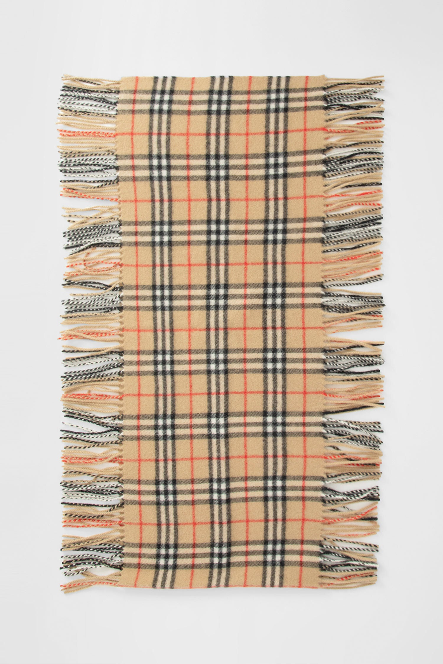 BURBERRY WOMAN BEIGE SCARVES