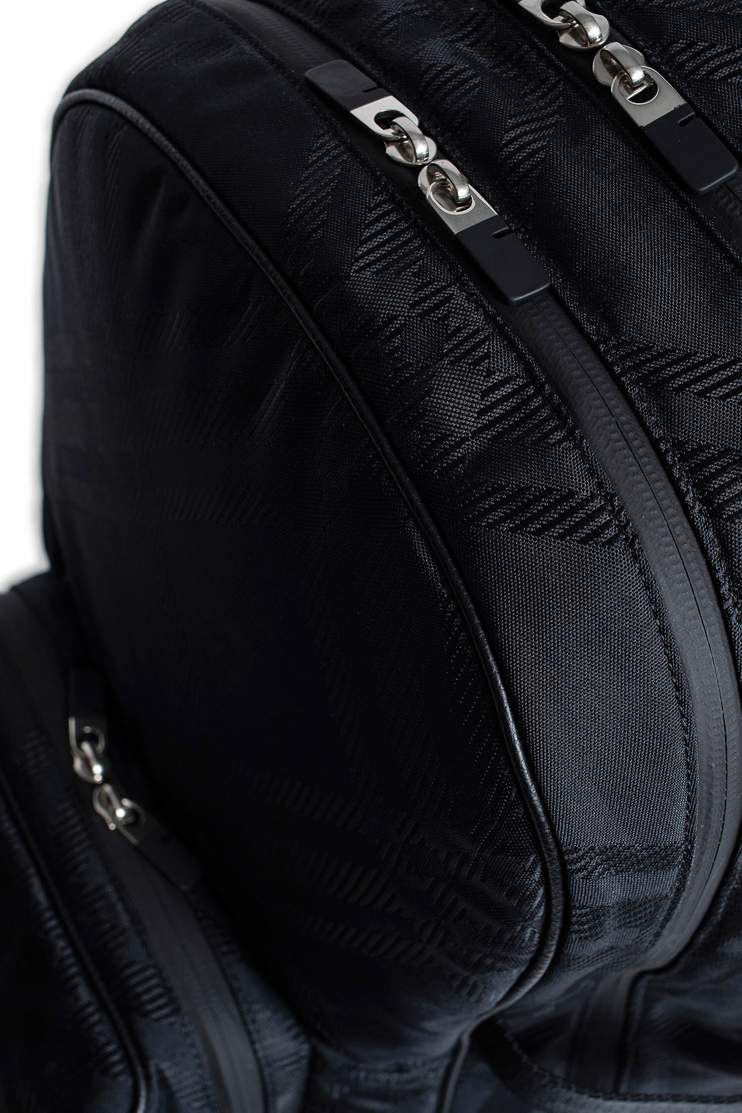 BURBERRY MAN BLACK BACKPACKS