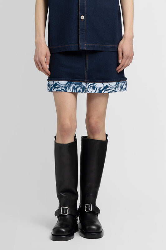 BURBERRY WOMAN BLUE SKIRTS