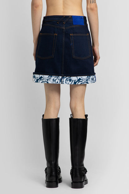 BURBERRY WOMAN BLUE SKIRTS