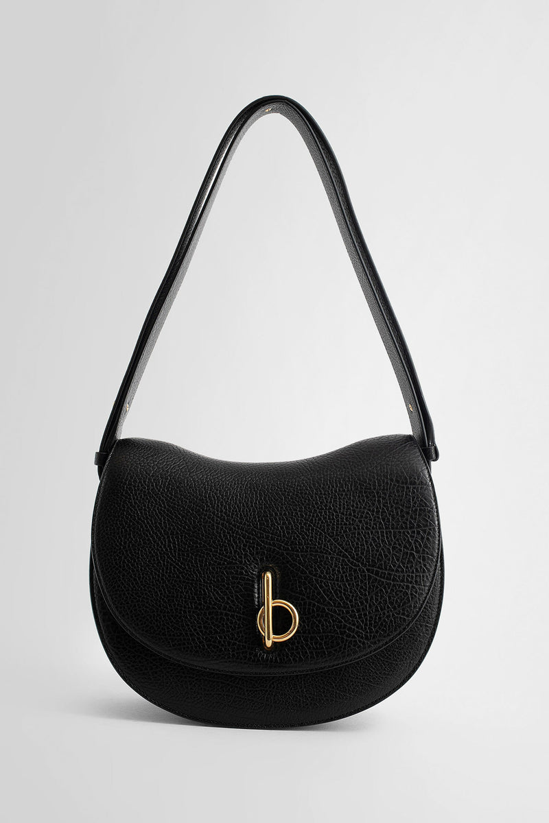 BURBERRY WOMAN BLACK SHOULDER BAGS
