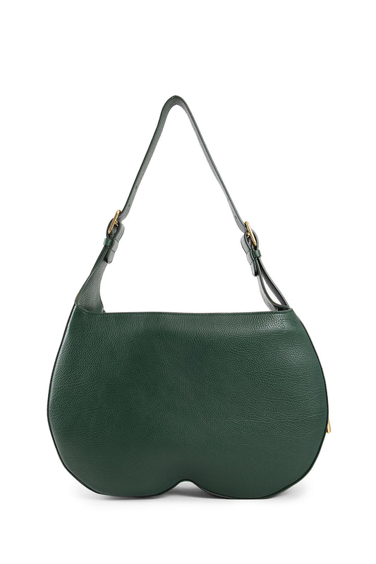 BURBERRY WOMAN GREEN SHOULDER BAGS