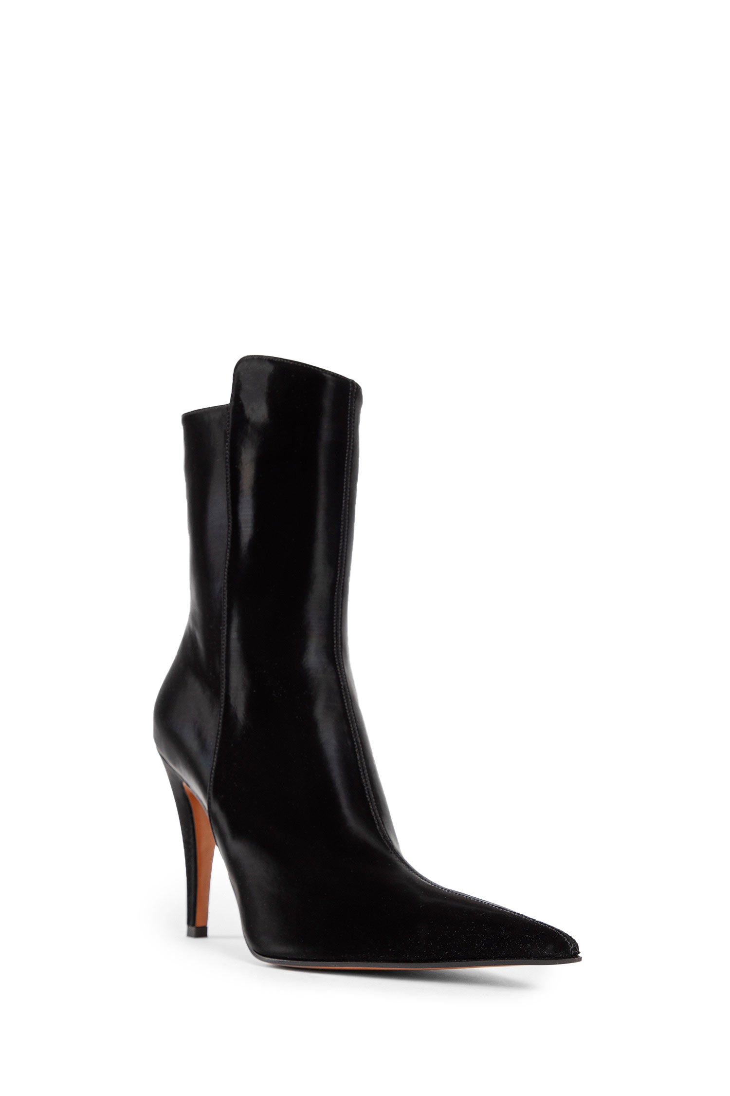 ALEXANDER MCQUEEN WOMAN BLACK BOOTS