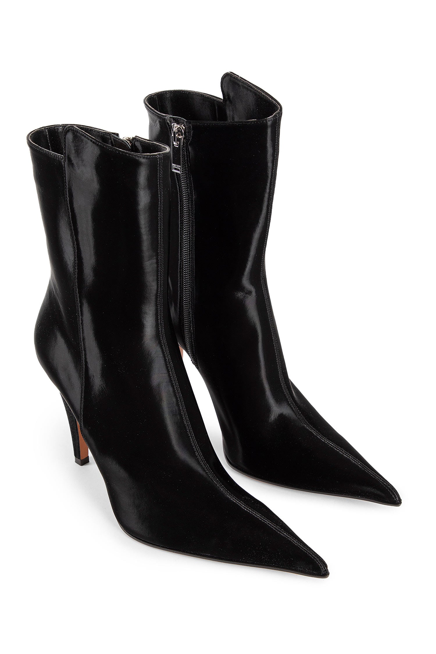 ALEXANDER MCQUEEN WOMAN BLACK BOOTS