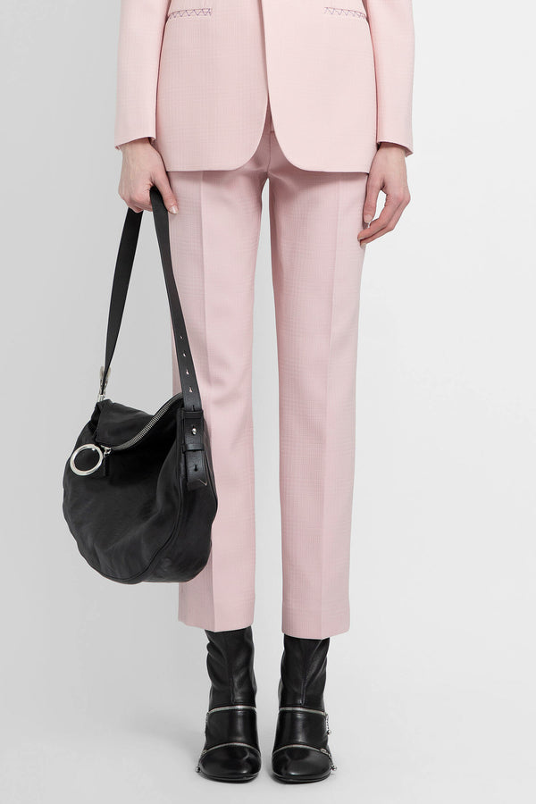 BURBERRY WOMAN PINK TROUSERS
