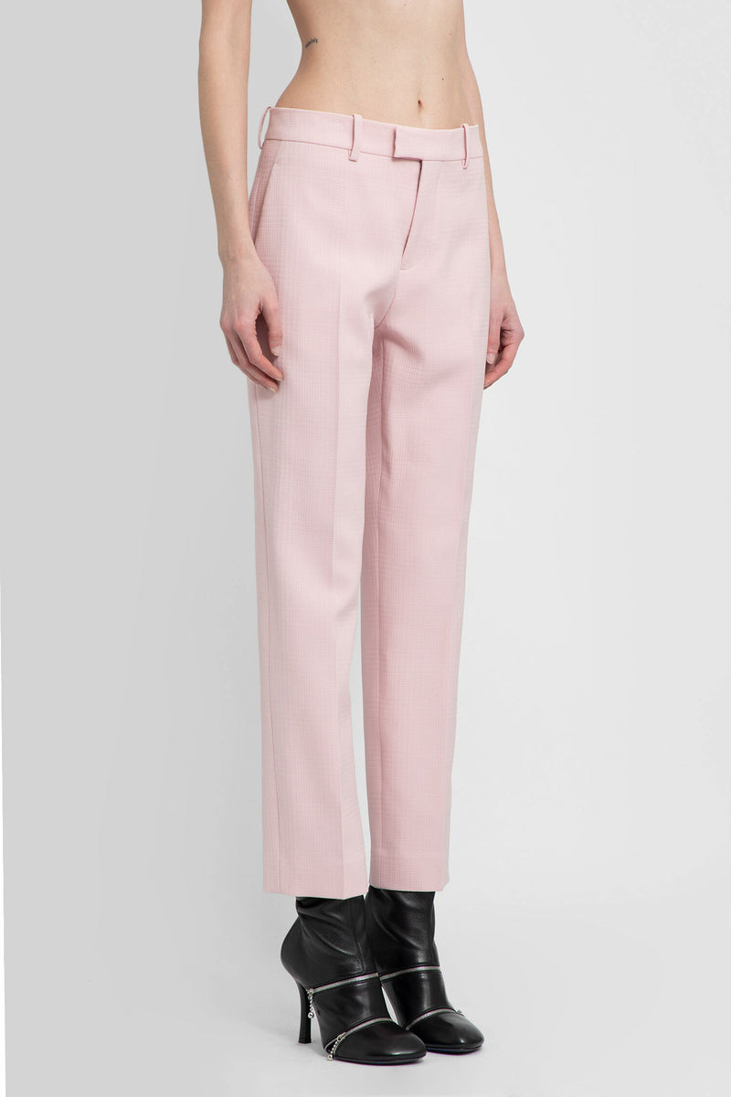 BURBERRY WOMAN PINK TROUSERS