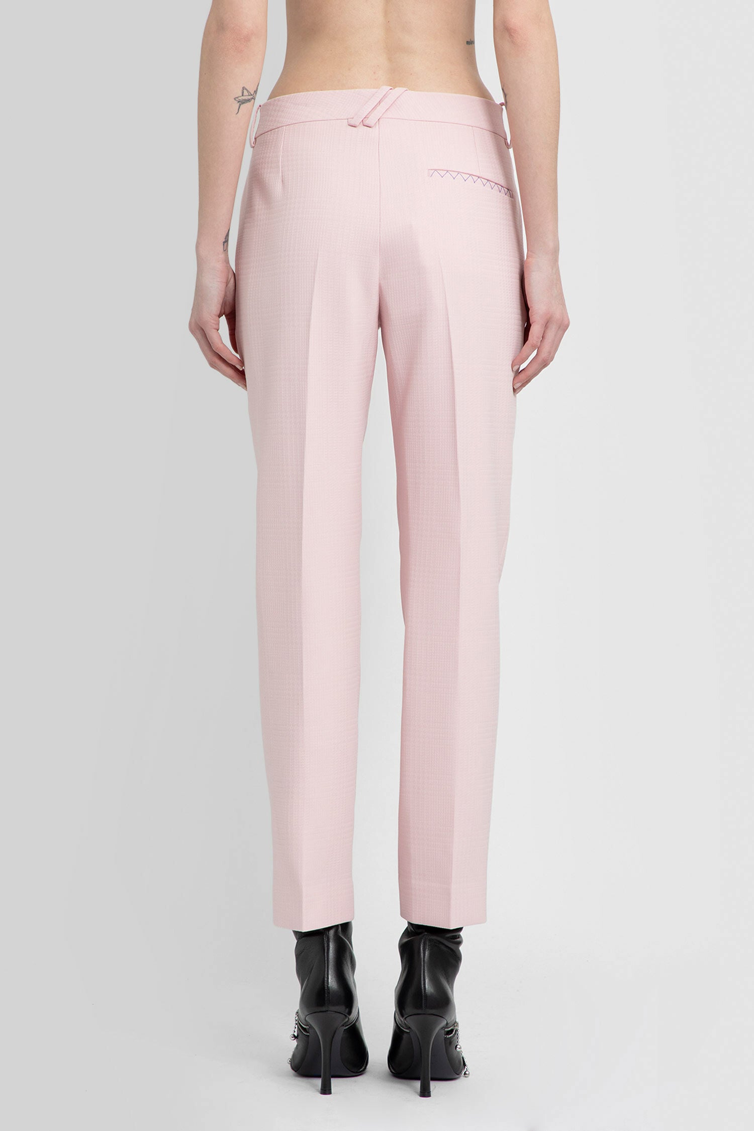 BURBERRY WOMAN PINK TROUSERS