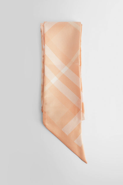 BURBERRY UNISEX ORANGE SCARVES