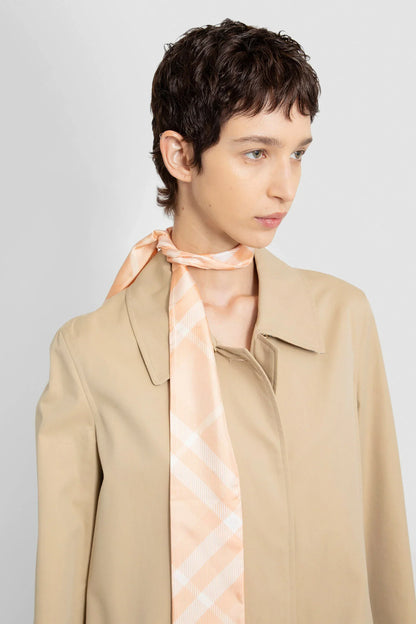 BURBERRY UNISEX ORANGE SCARVES