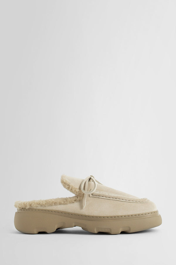 BURBERRY MAN BEIGE LOAFERS