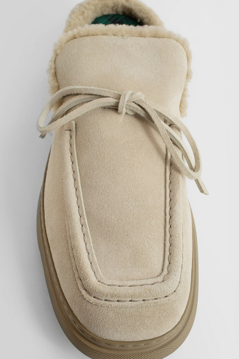 BURBERRY MAN BEIGE LOAFERS