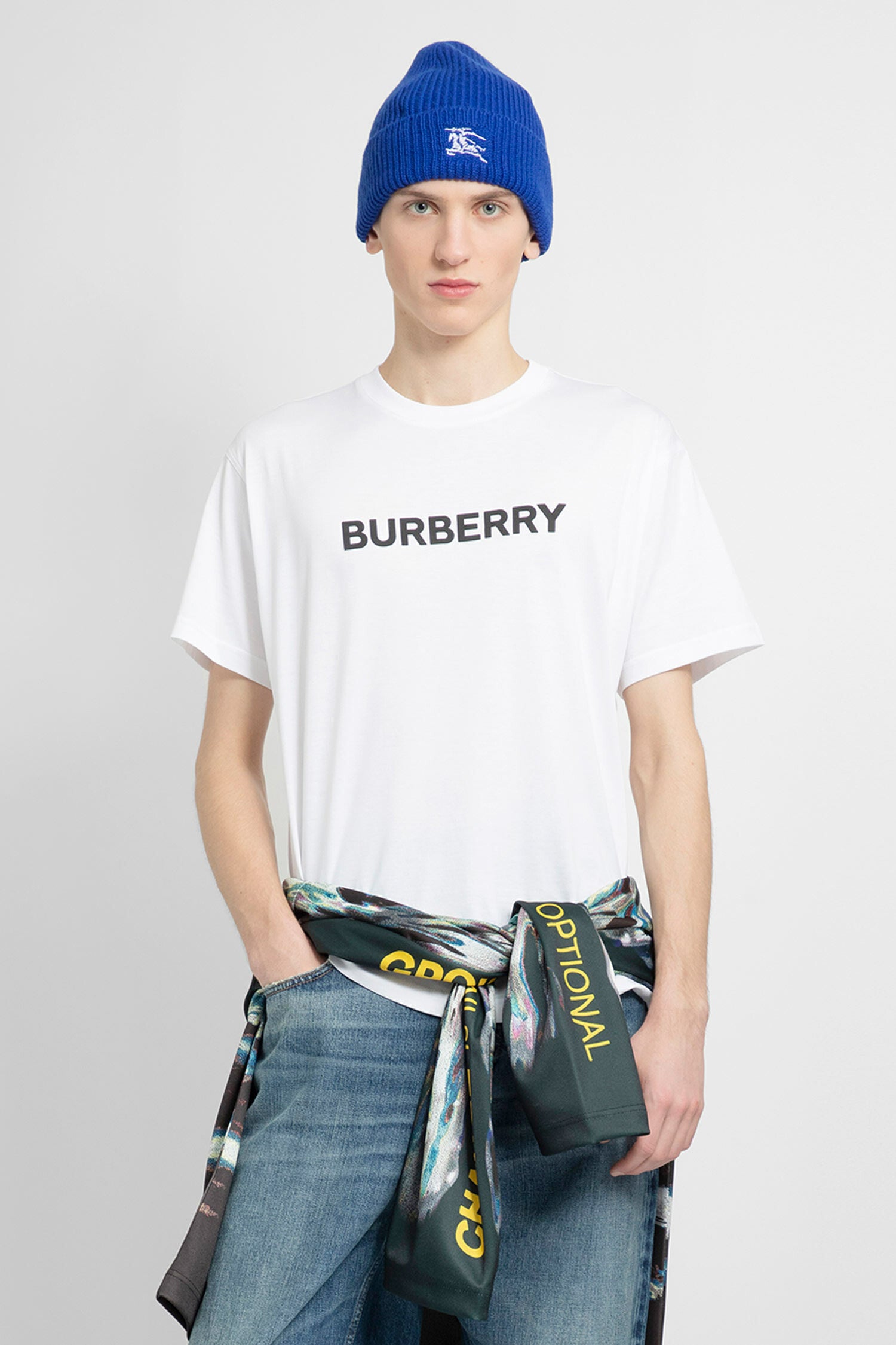 BURBERRY MAN WHITE T-SHIRTS