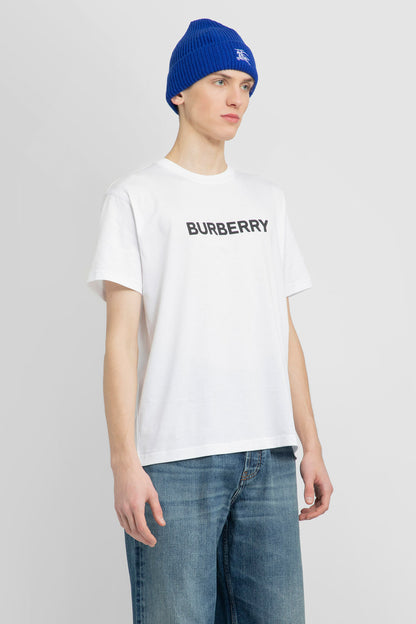 BURBERRY MAN WHITE T-SHIRTS & TANK TOPS
