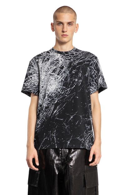 Antonioli ALEXANDER MCQUEEN MAN BLACK T-SHIRTS & TANK TOPS