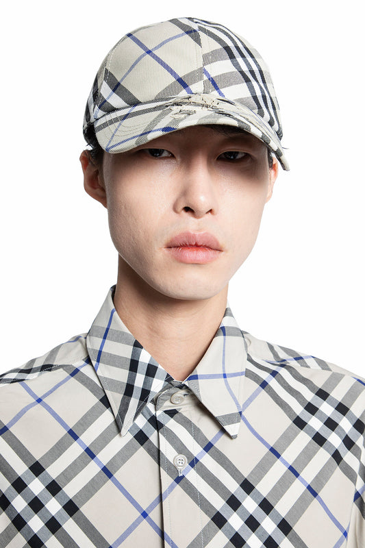 BURBERRY MAN BEIGE HATS