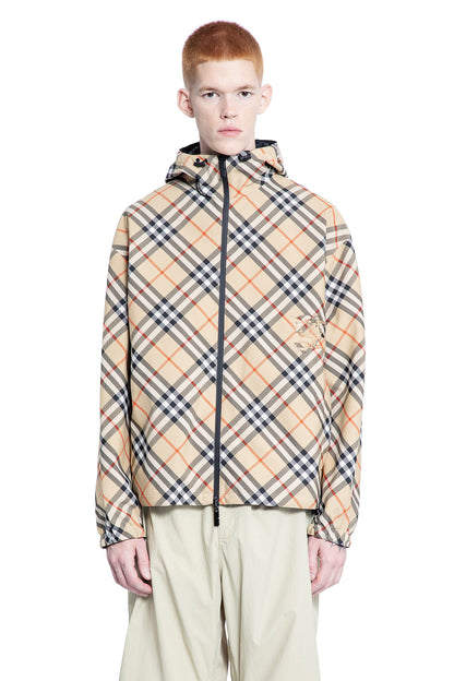 BURBERRY MAN BEIGE JACKETS