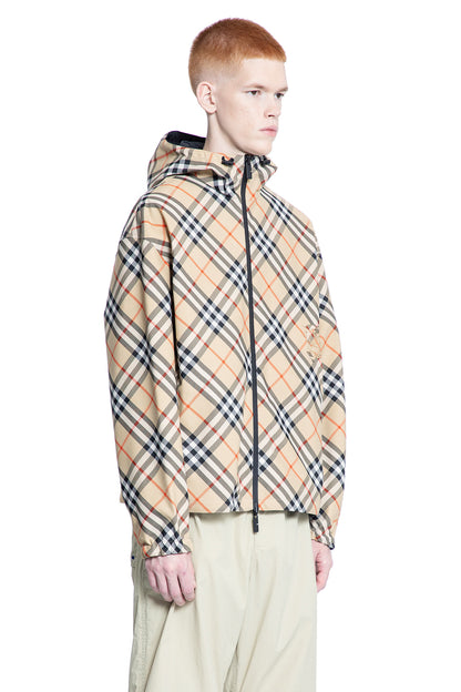 BURBERRY MAN BEIGE JACKETS