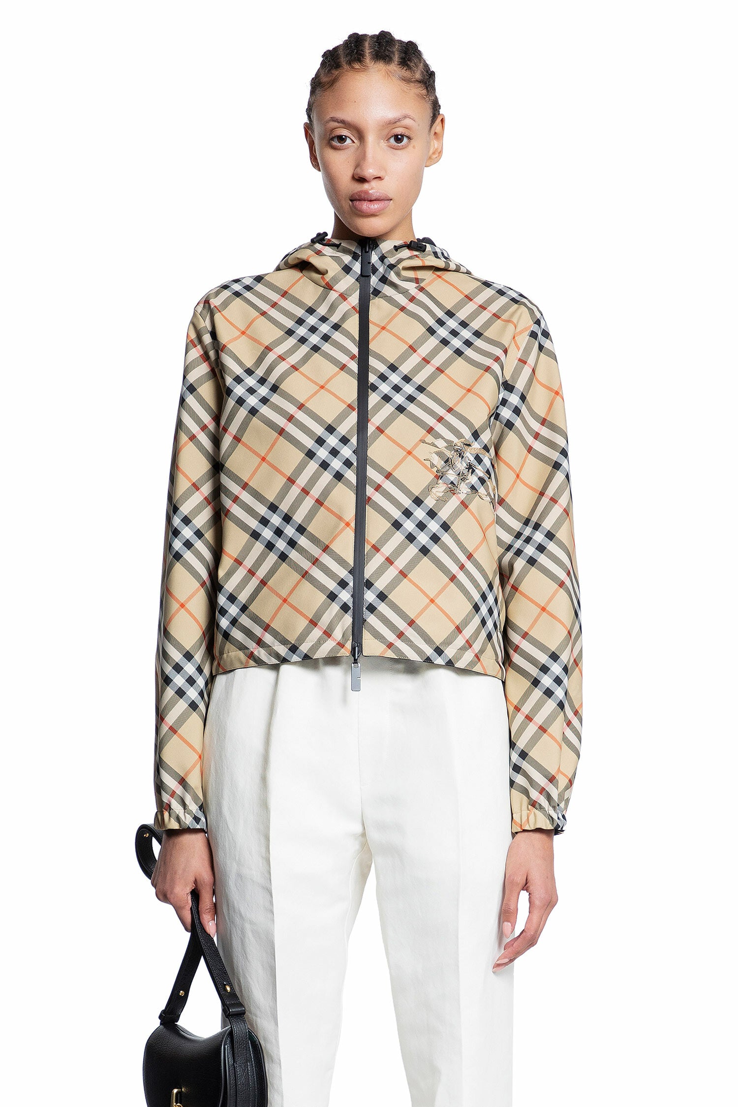 BURBERRY WOMAN BEIGE JACKETS