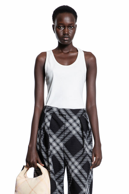 Antonioli BURBERRY WOMAN WHITE T-SHIRTS & TANK TOPS