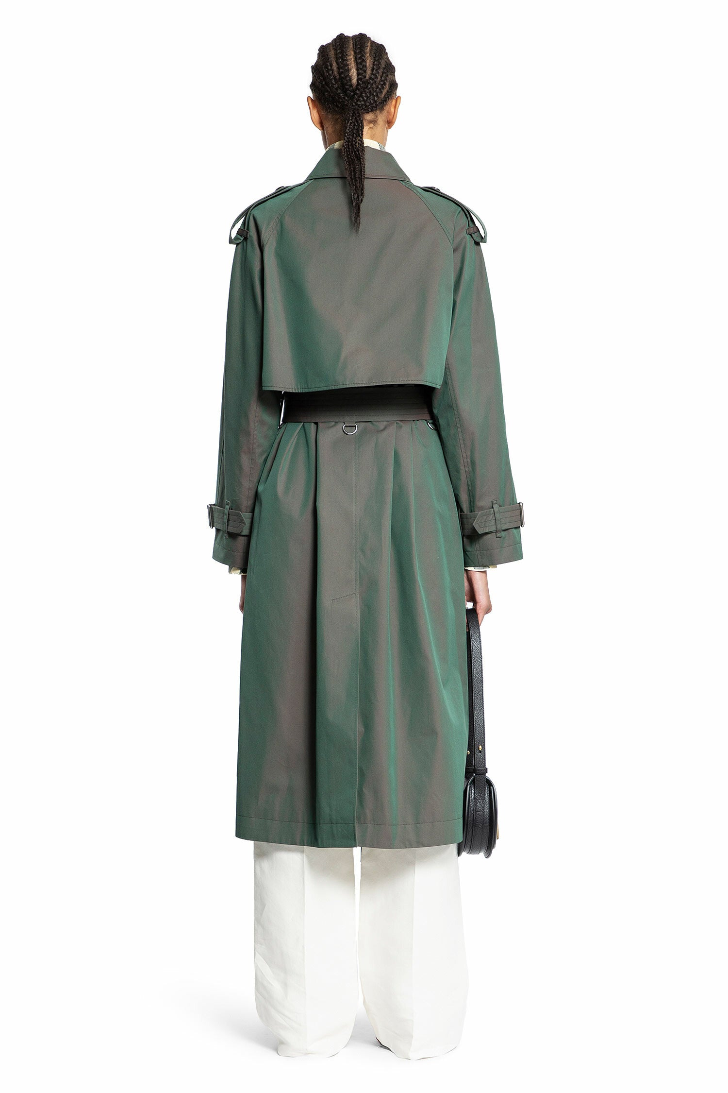 BURBERRY WOMAN GREEN COATS