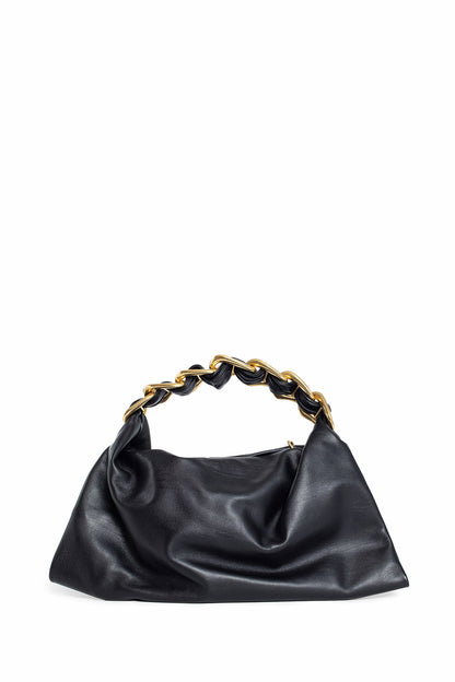 BURBERRY WOMAN BLACK SHOULDER BAGS