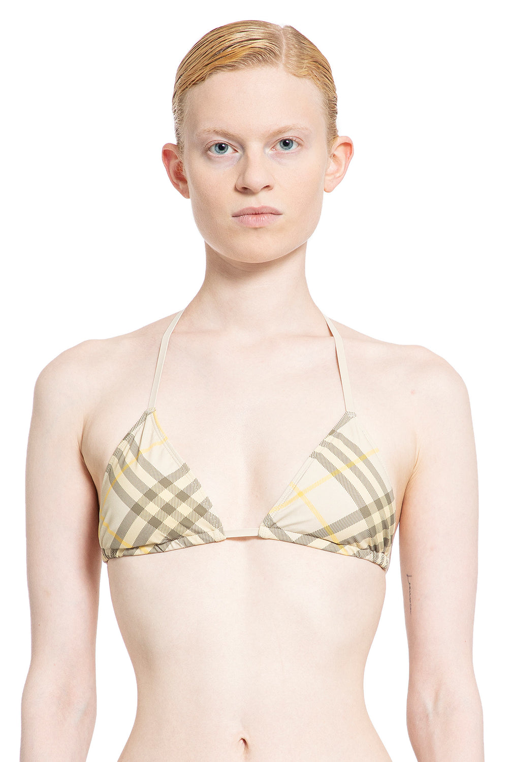 BURBERRY WOMAN BEIGE SWIMWEAR