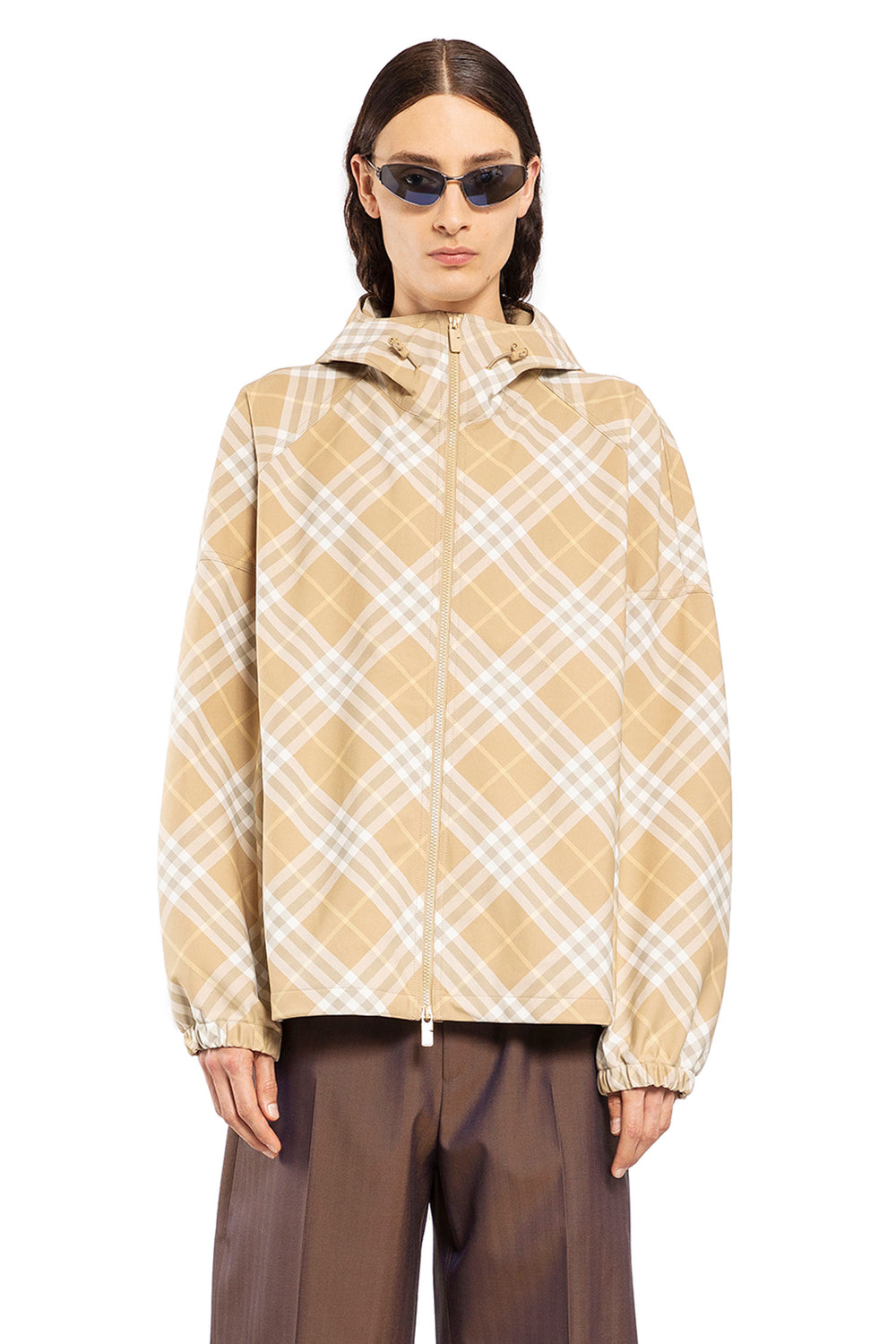 BURBERRY MAN BEIGE JACKETS